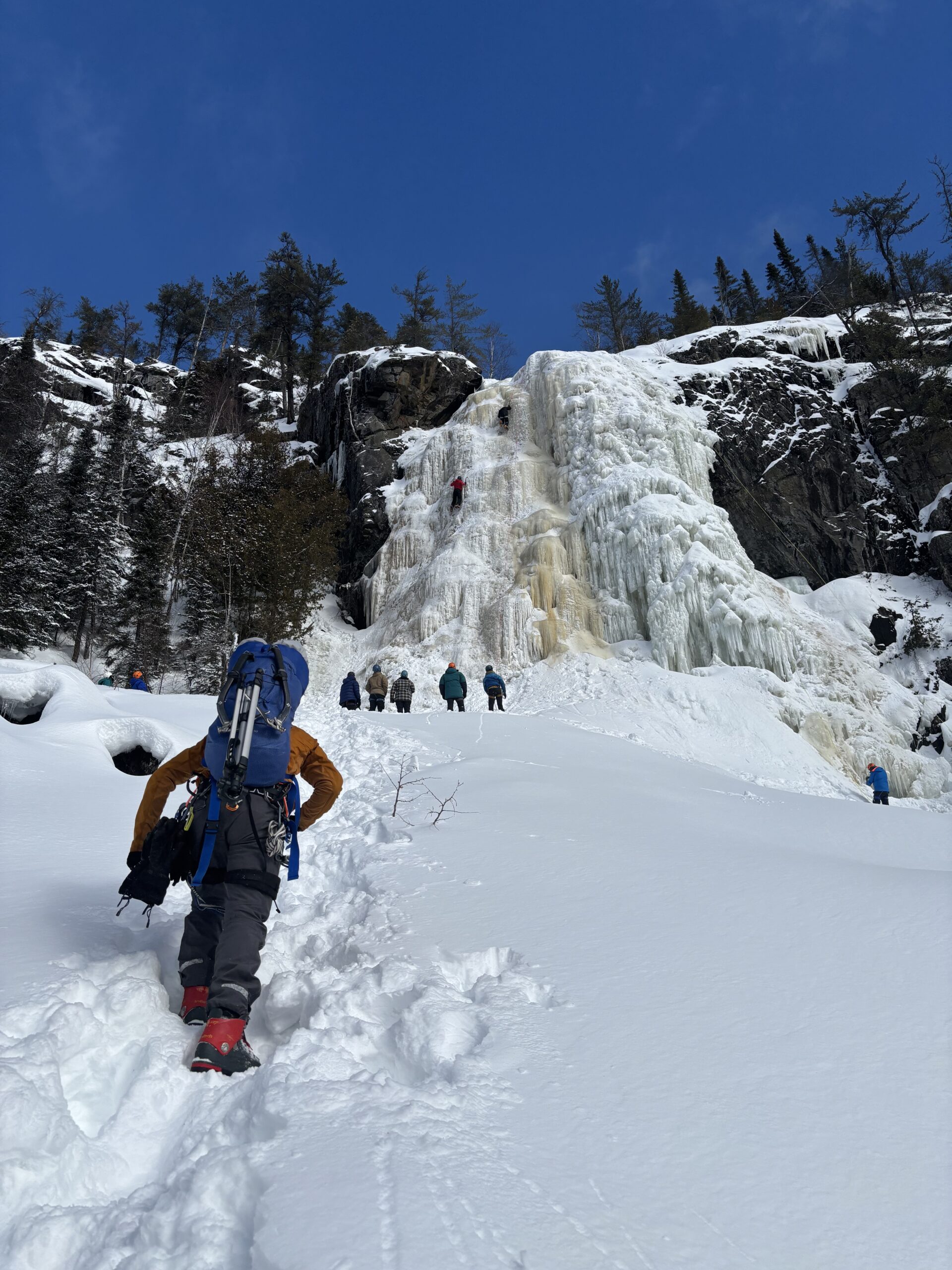 Approach to Cascade Falls